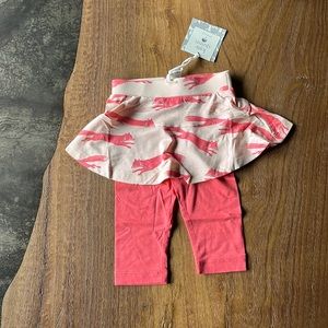 Skirted Cropped Leggings